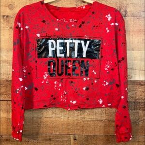 Take That Cropped Long Sleeve Tee